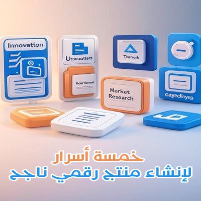 خمسة أسرار لإنشاء منتج رقمي ناجح